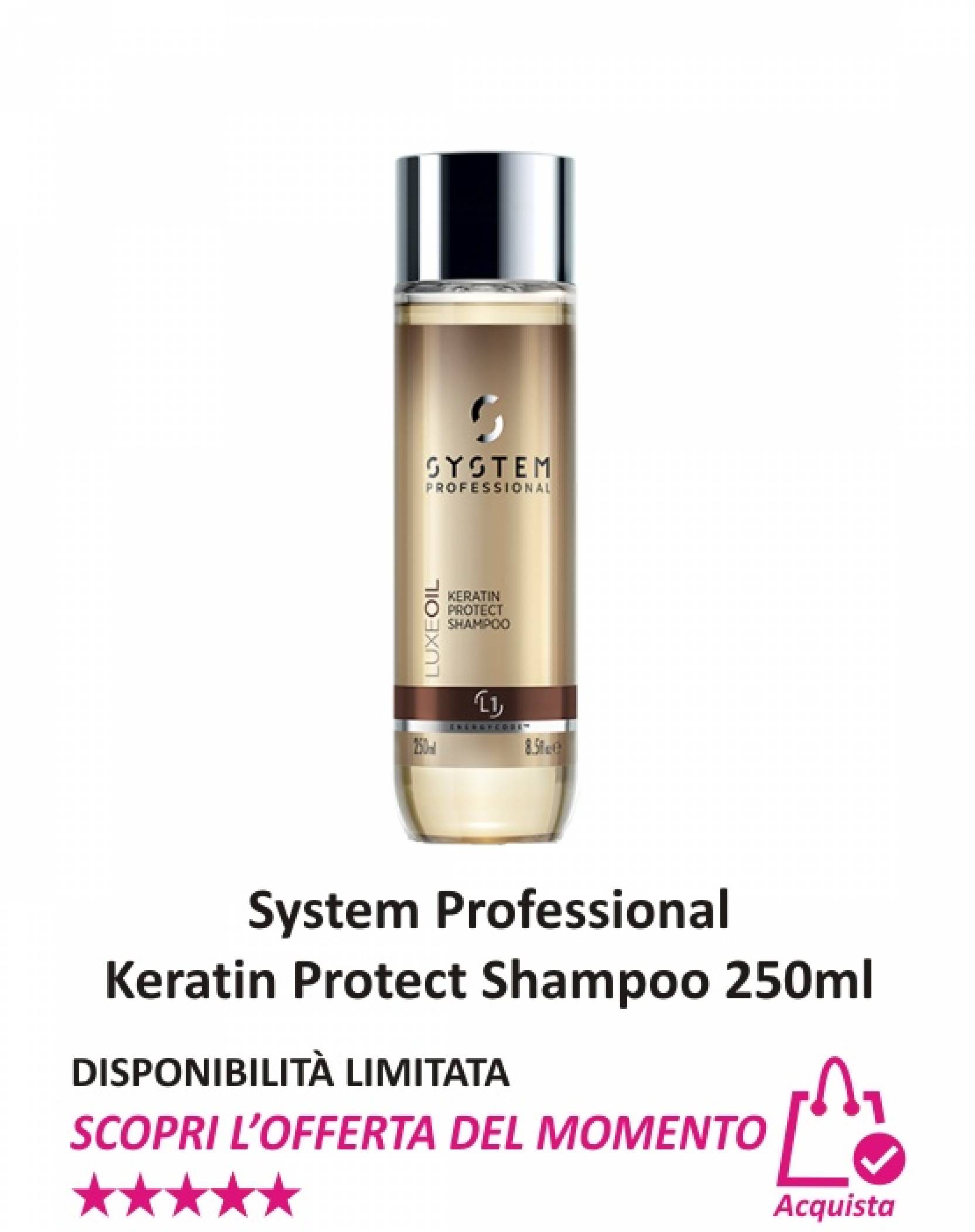 System Professional Keratin Protect Shampoo 250 ml