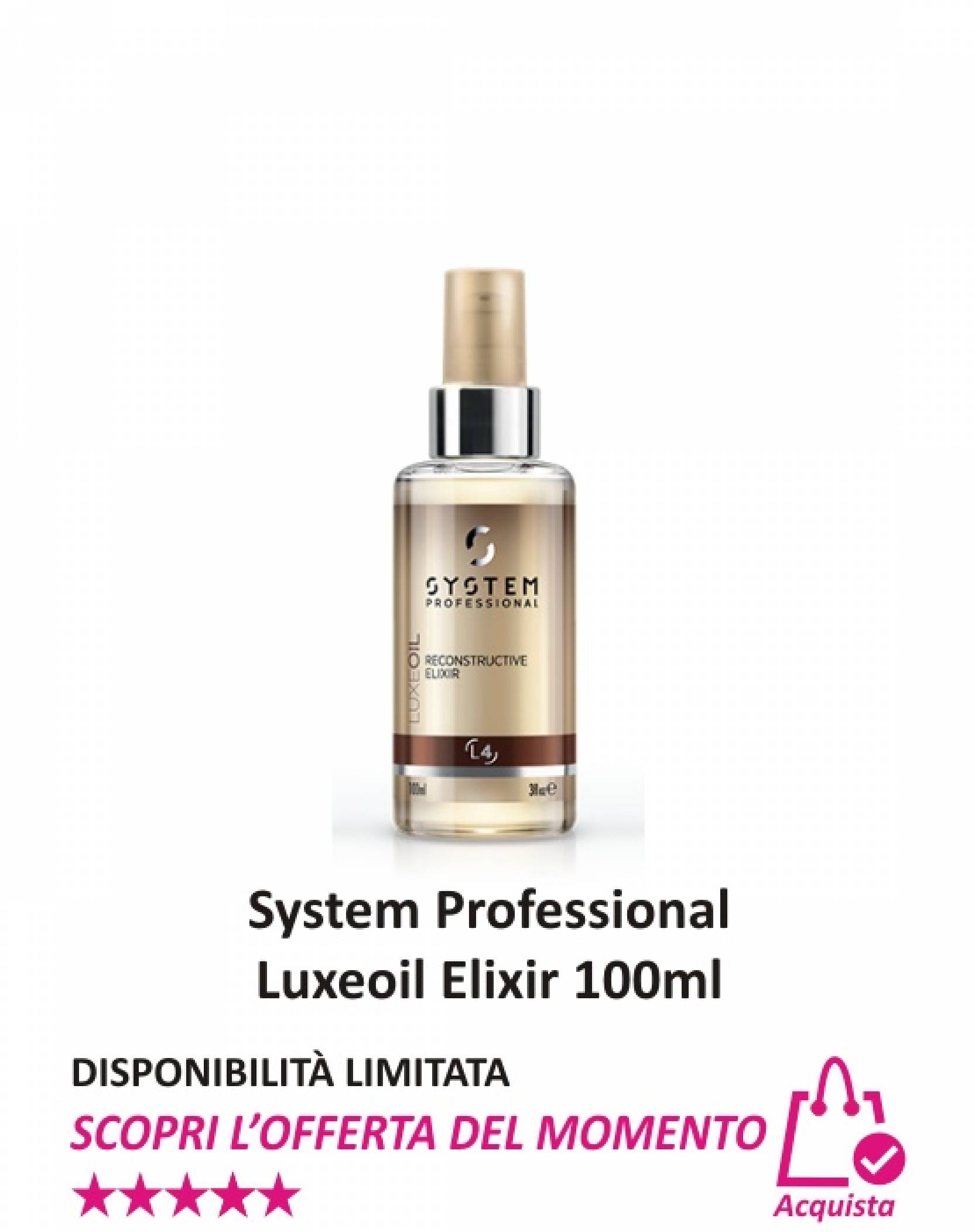 System Professional Luxeoil Reconstructive Elixir 100 ml