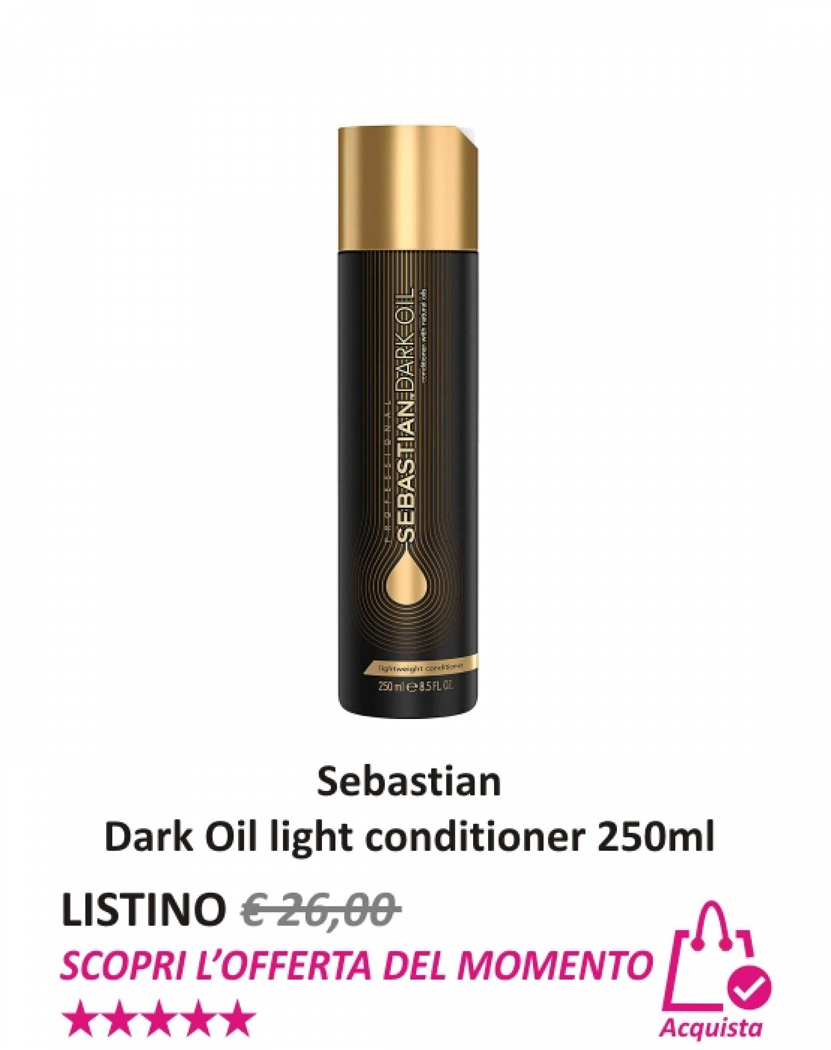 Sebastian Dark Oil Light Conditioner 250 ml
