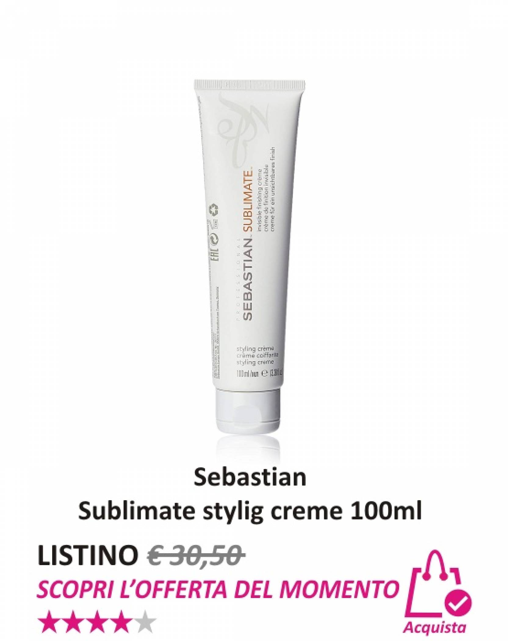 Sebastian Sublimate Styling Creme 100 ml
