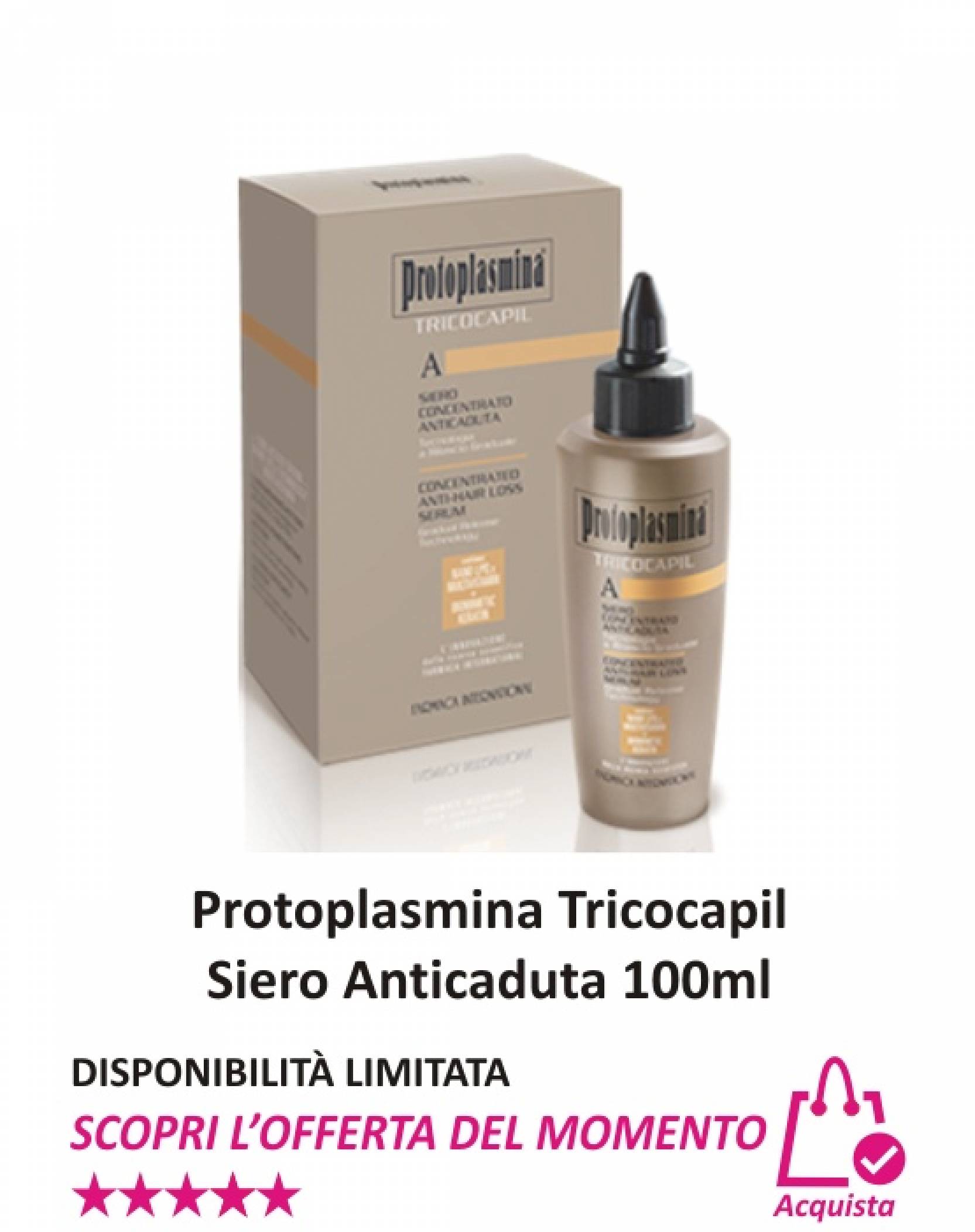 Protoplasmina Tricocapil Siero Anticaduta 100 ml