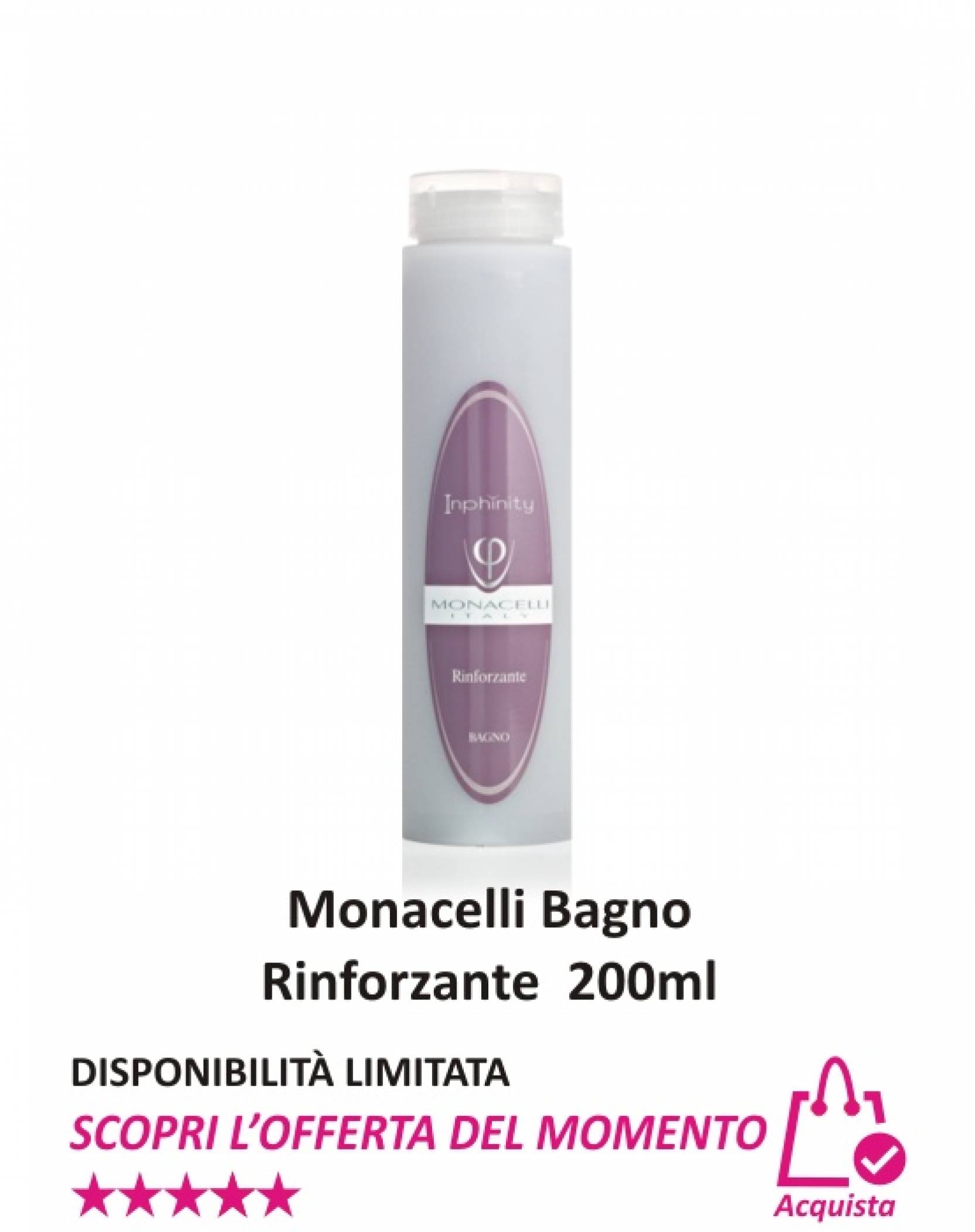 Monacelli Inphinity Bagno Rinforzante 200 ml
