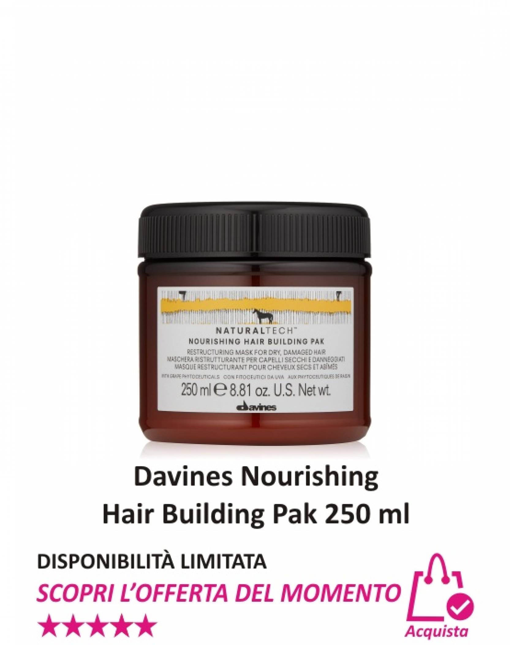 Davines Nourishing Hair Building Pak 250 ml